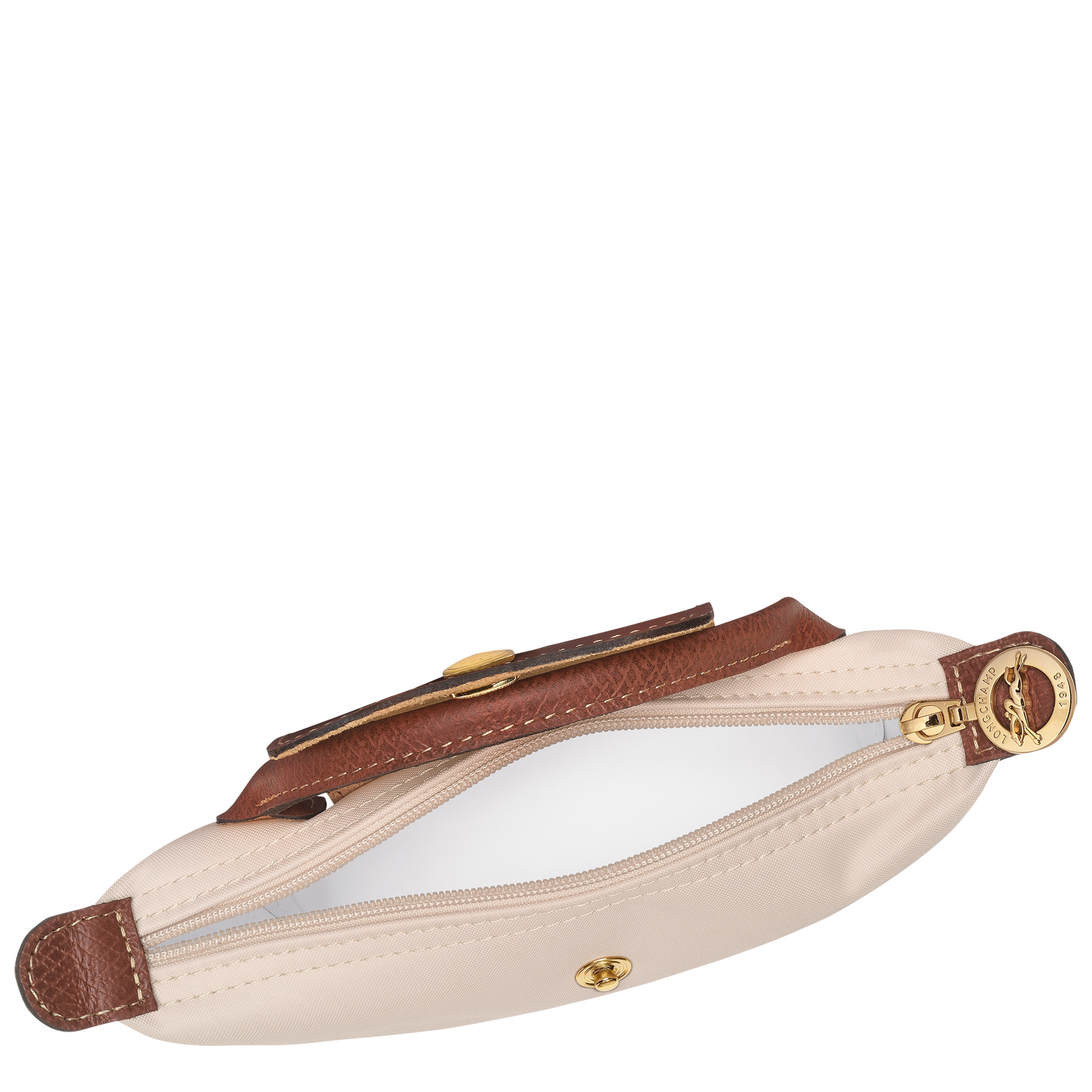Longchamp Le Pliage Pouch with Handle — Paper