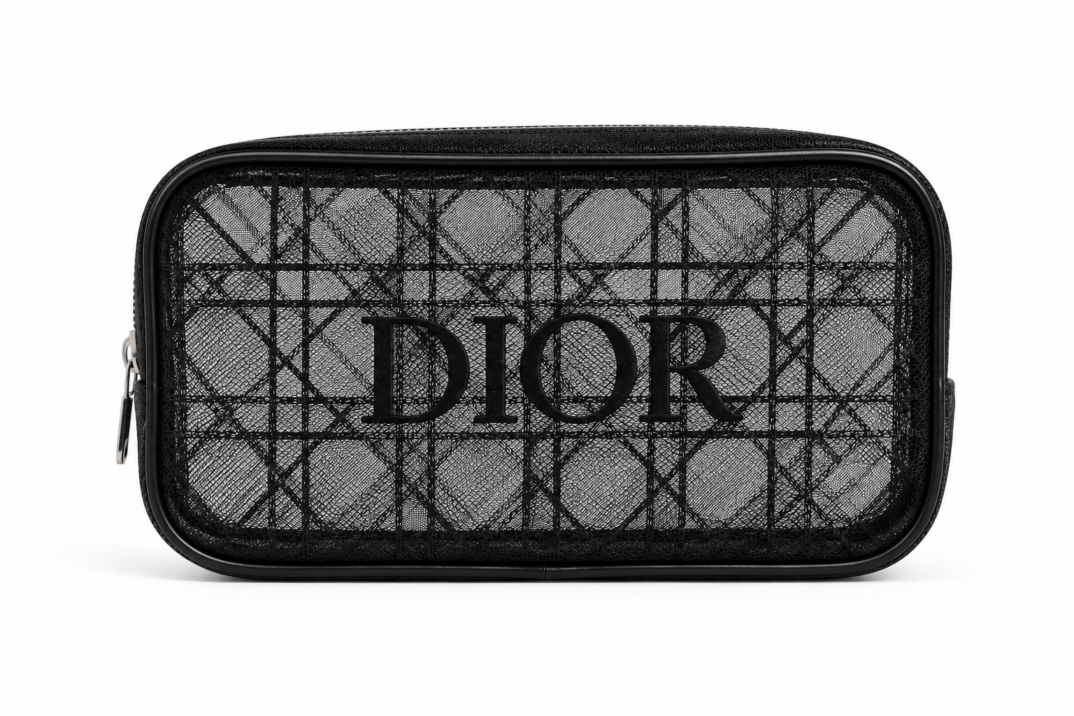 Dior Black Mesh Makeup Pouch