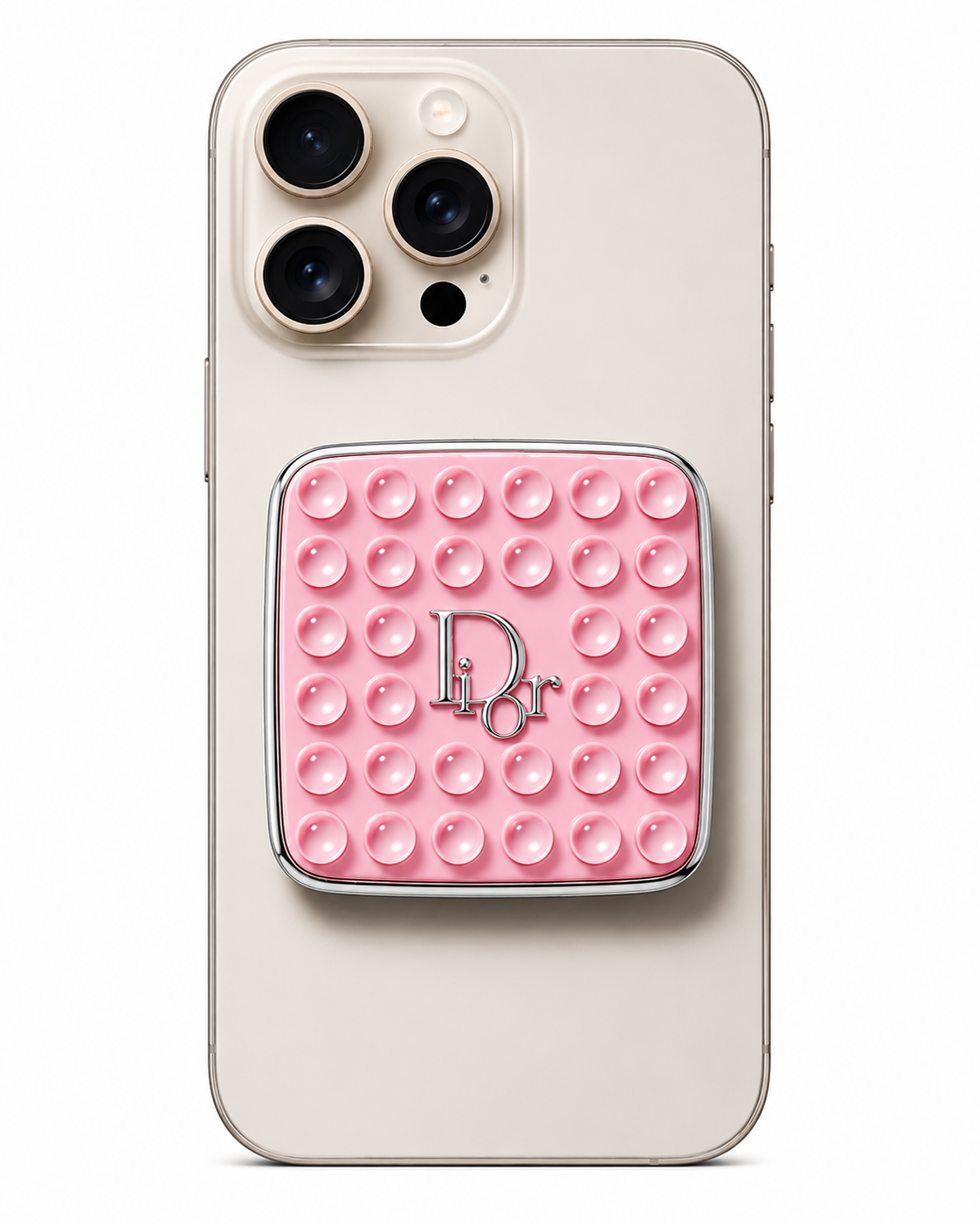 Dior Pink Phone Grip Mirror