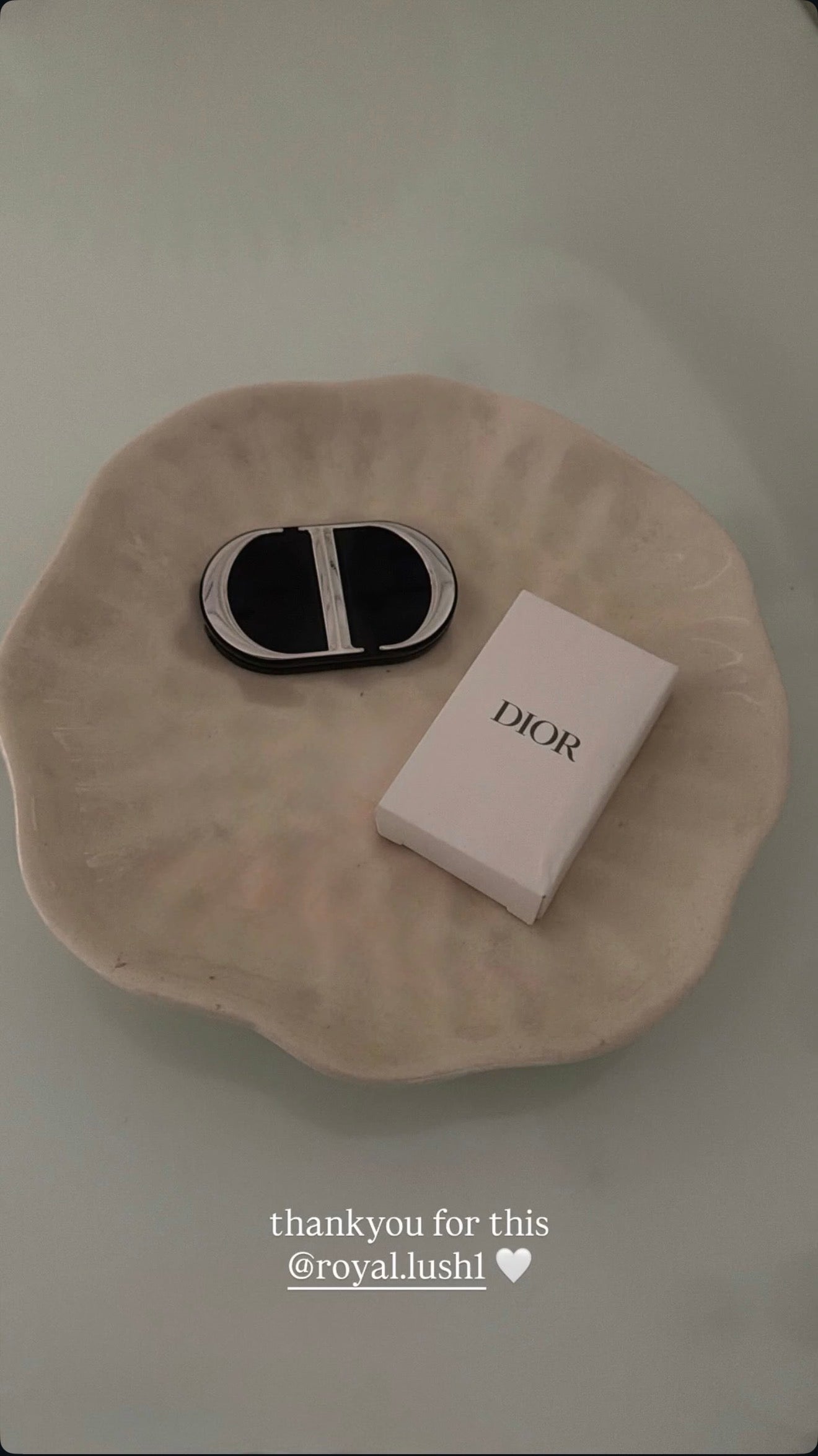 Dior CD Phone Mirror – Limited Edition Dior Beauty Compact Mirror